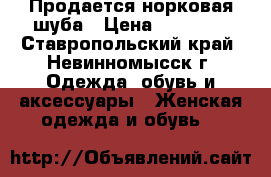 Продается норковая шуба › Цена ­ 65 000 - Ставропольский край, Невинномысск г. Одежда, обувь и аксессуары » Женская одежда и обувь   